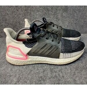Adidas Ultraboost 19 Womens Running Shoes Core Black Orchid Tint EF1625 Size 9.5